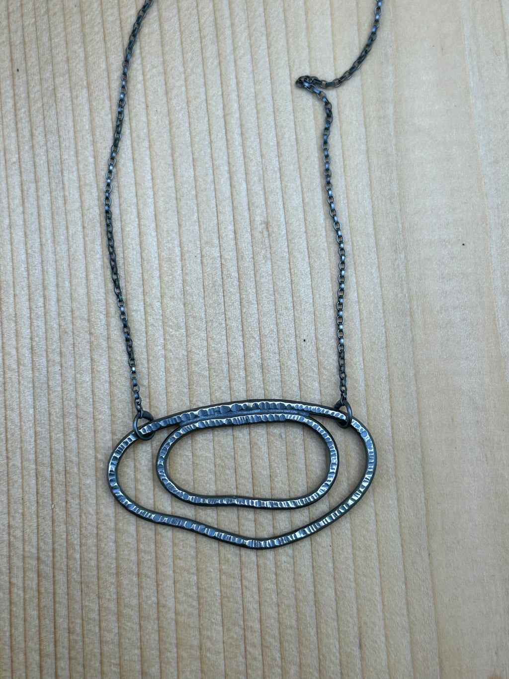 Irregular Rings Necklace
