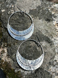 Quarter Moon Large Earrings