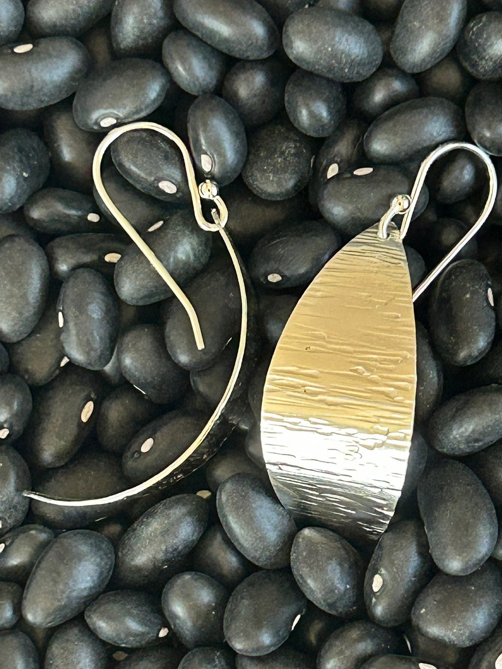 Leaf Hoop Earrings