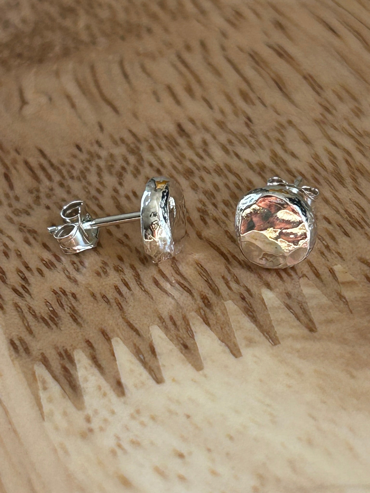 Hammered Molten Studs