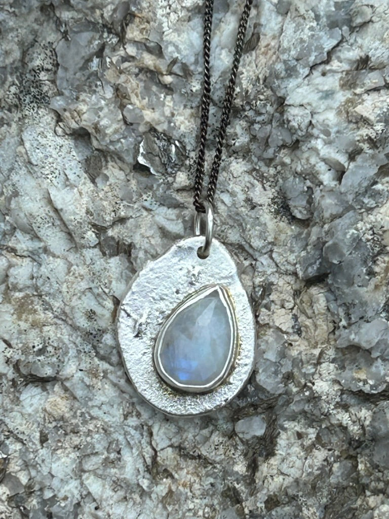 Molten Teardrop Necklace