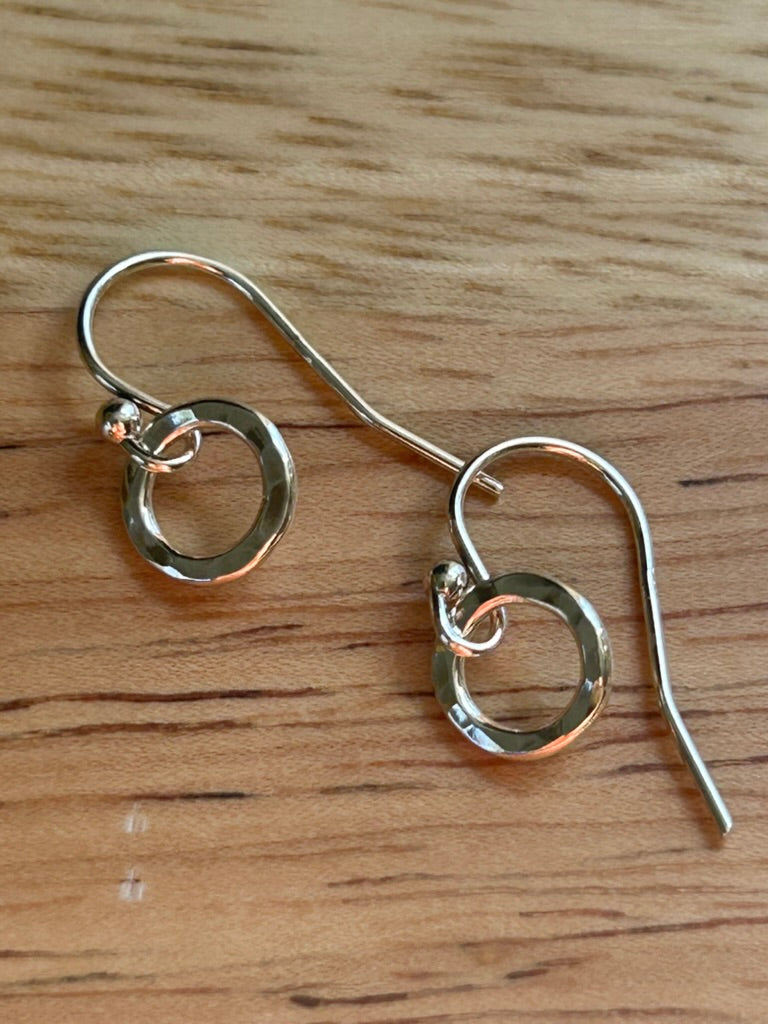 Tiny Dangly Hoops