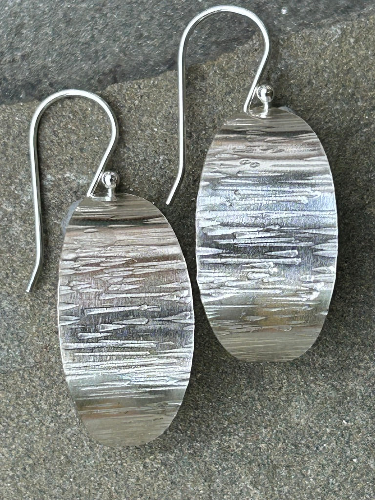 Leaf Hoop Earrings
