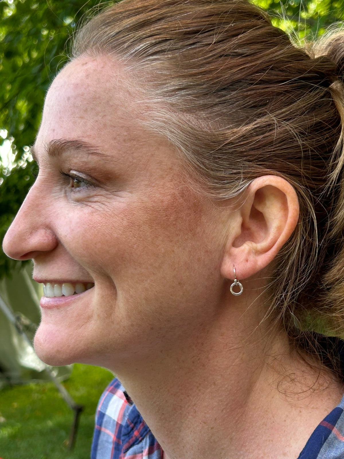 Tiny Dangly Hoops