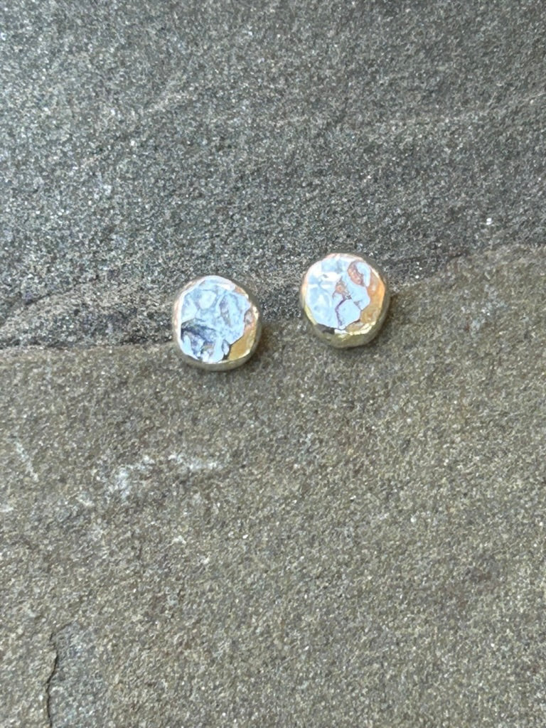 Hammered Molten Studs