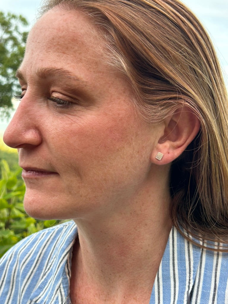 Leaf Texture Studs