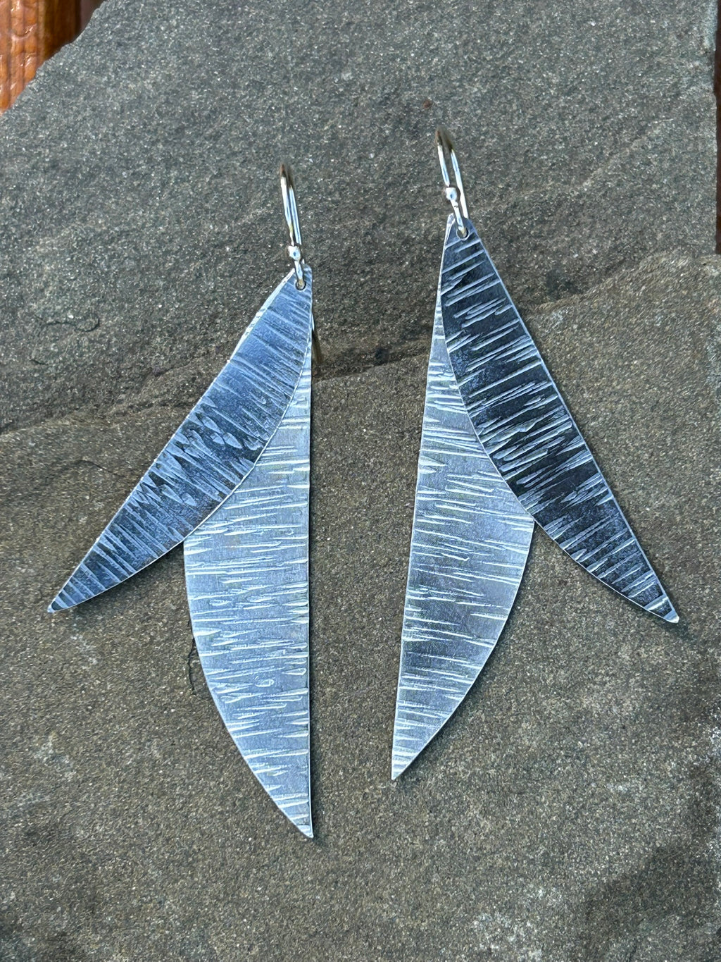 Leaf Feather Earrings