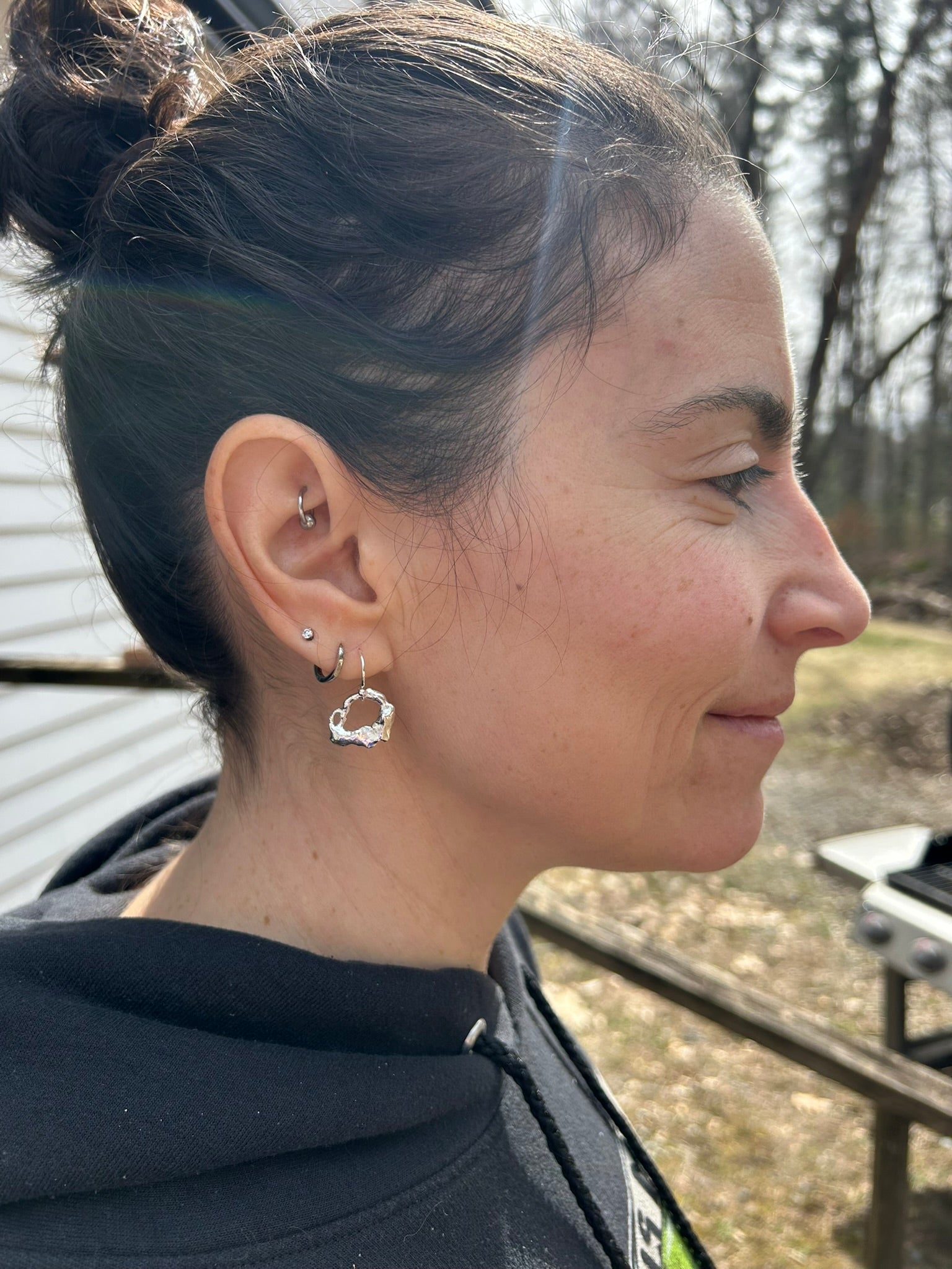Molten O Earrings