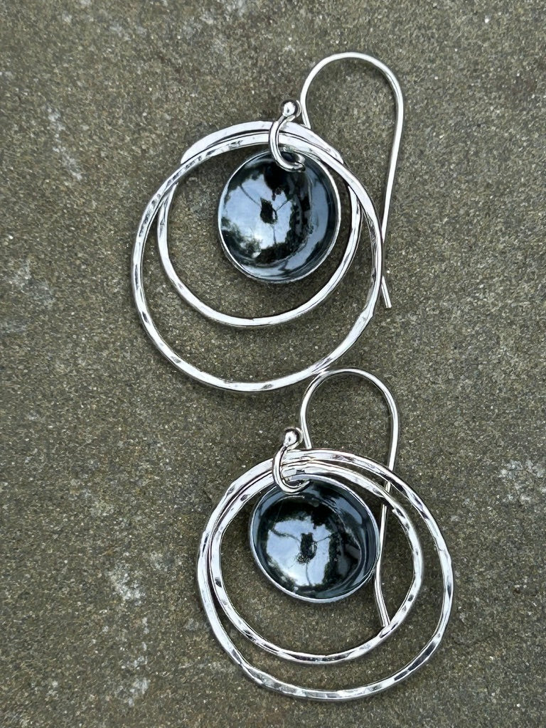 Black Hole Earrings