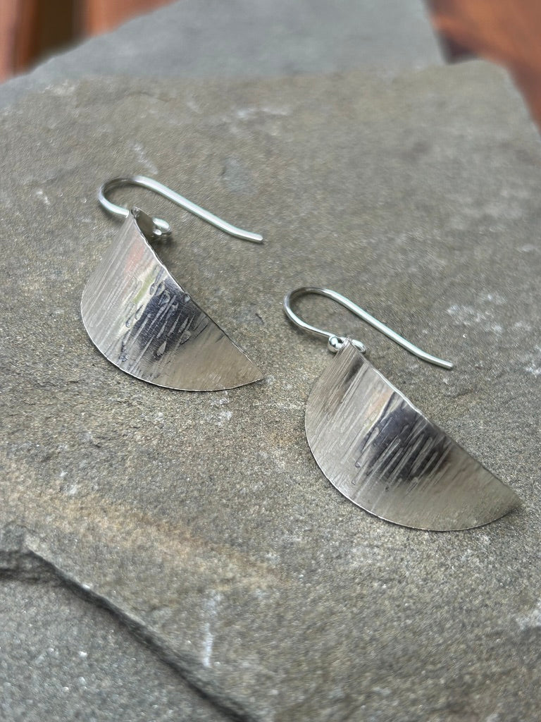 Leaf Hoop Earrings