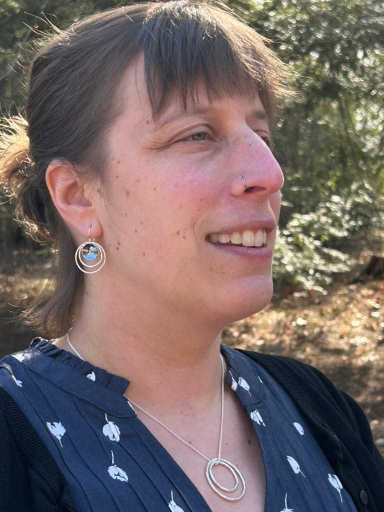 Black Hole Earrings