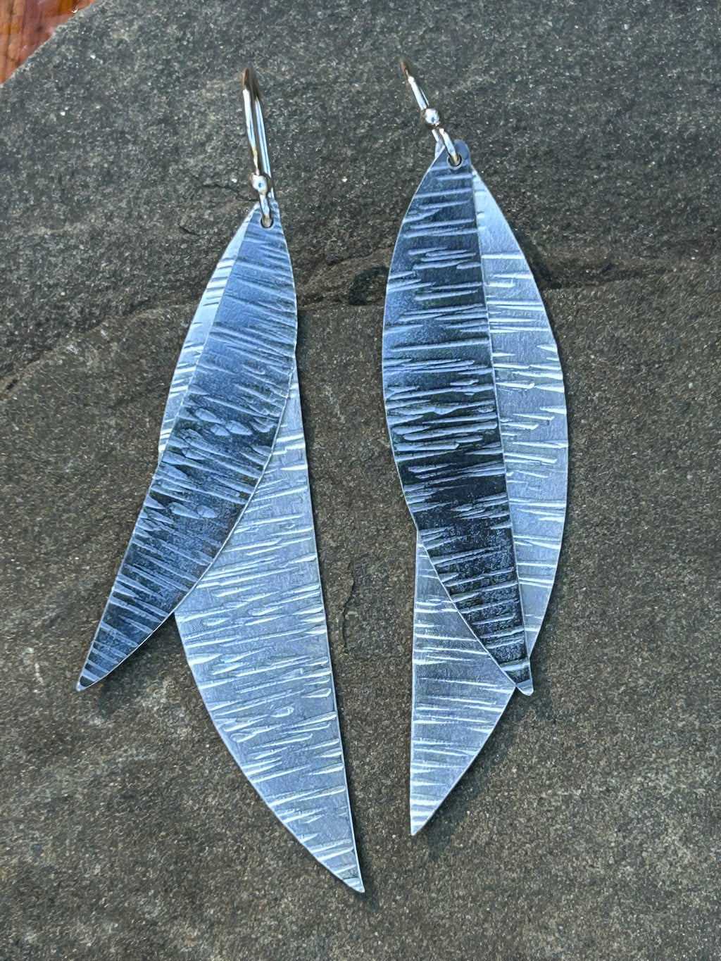 Leaf Feather Earrings