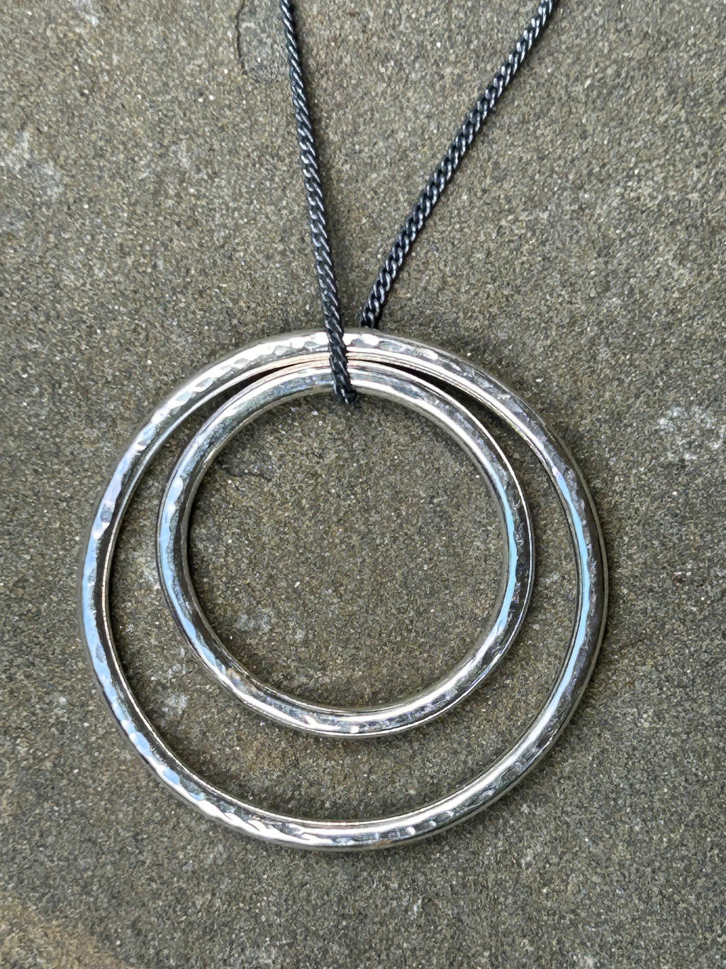 Double Hoop Necklace