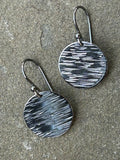 Leaf Earrings Round
