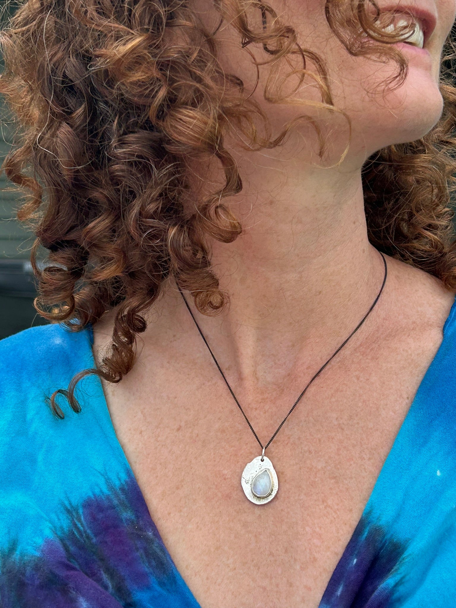 Molten Teardrop Necklace